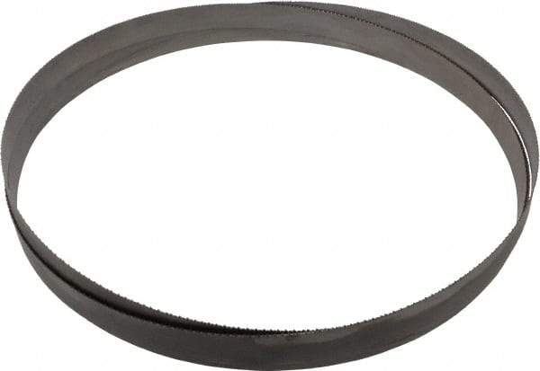 Starrett - 10 to 14 TPI, 12' Long x 1" Wide x 0.035" Thick, Welded Band Saw Blade - Bi-Metal, Toothed Edge, Raker Tooth Set, Contour Cutting - Makers Industrial Supply