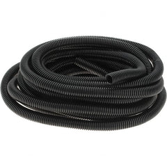 Value Collection - 25' Long, Flexible Wire Loom Conduit - Plastic, 5/8" ID - Makers Industrial Supply