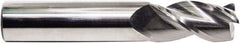 M.A. Ford - 1/4", 3 Flute, Solid Carbide, 0.04" Corner Radius End Mill - 2" OAL, 1/2" LOC - Makers Industrial Supply