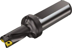 Sandvik Coromant - 2.0146" Max Drill Depth, 2xD, 23.7998mm Diam, Indexable Insert Drill - 2 Inserts, 1" Shank Diam, Straight Shank - Makers Industrial Supply