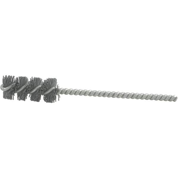 Brush Research Mfg. - 3/4" Bore Diam, 320 Grit, Aluminum Oxide Flexible Hone - Medium, 1-1/2" OAL - Makers Industrial Supply