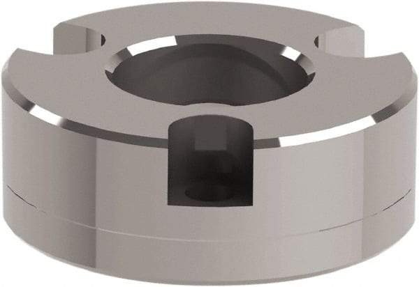 Jergens - Ball Lock System Compatible, Bolt-In Recessed Modular Fixturing Receiver Bushing - 25mm ID x 2.1653" OD, 2.1653" Overall Height - Makers Industrial Supply