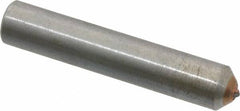 Made in USA - 1/5 Carat Single Point Diamond Dresser - 2" Long x 3/8" Shank Diam - Makers Industrial Supply