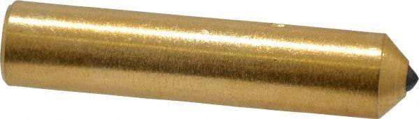 Norton - 1/2 Carat Single Point Diamond Dresser - 2" Long x 7/16" Shank Diam, Contains 3 Stones - Makers Industrial Supply