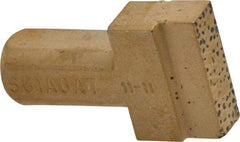 Norton - 7/16" Shank Multi-Point Diamond Dresser - 1/4" Diam x 3/4" Long x 5/16" Thick Diamond - Makers Industrial Supply