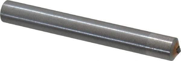 Made in USA - 1/3 Carat Single Point Diamond Dresser - 3" Long x 3/8" Shank Diam - Makers Industrial Supply