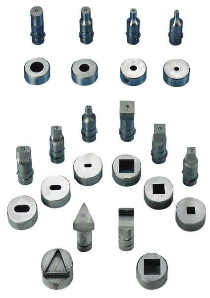 Metalpro - Pipe & Tube Notching Dies Pipe Size Compatibility (Inch): 3/4 Maximum Wall Thickness (Decimal Inch): Schedule 40 - Makers Industrial Supply