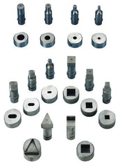 Metalpro - Pipe & Tube Notching Dies Pipe Size Compatibility (Inch): 1/2 Maximum Wall Thickness (Decimal Inch): Schedule 40 - Makers Industrial Supply