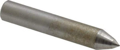 Made in USA - 1-1/2" Long x 1/4" Shank Diam Single Point Diamond Dresser - 70° Included Angle - Makers Industrial Supply