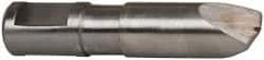 Made in USA - 0.01" Radius Single Point Diaform Diamond Dresser - 1-3/4" Long x 3/8" Shank Diam, 60° Included Angle - Makers Industrial Supply