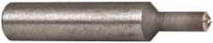 Made in USA - 0.02" Radius Single Point Diamond Dresser - 2" Long x 3/8" Shank Diam - Makers Industrial Supply