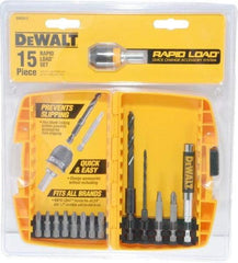 DeWALT - 15 Piece, Screwdriver Bit Set - Makers Industrial Supply