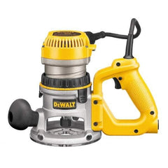 DeWALT - 8,000 to 24,000 RPM, 2.25 HP, 12 Amp, D-Handle Electric Router - 1/4 and 1/2 Inch Collet - Makers Industrial Supply