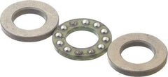 Boston Gear - 3/8" Inside x 11/16" Outside Diam, 9/32" Thick, Stainless Steel Ball Thrust Bearing - Makers Industrial Supply