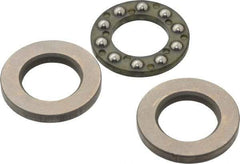 Boston Gear - 1/2" Inside x 7/8" Outside Diam, 3/8" Thick, Stainless Steel Ball Thrust Bearing - Makers Industrial Supply