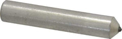 Norton - 1/4 Carat Single Point Diamond Dresser - 2" Long x 3/8" Shank Diam, 60° Included Angle - Makers Industrial Supply