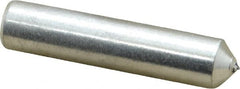 Norton - 1/4 Carat Single Point Diamond Dresser - 2" Long x 7/16" Shank Diam, 60° Included Angle - Makers Industrial Supply