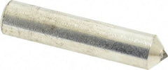 Norton - 3/4 Carat Single Point Diamond Dresser - 2" Long x 7/16" Shank Diam, 90° Included Angle - Makers Industrial Supply