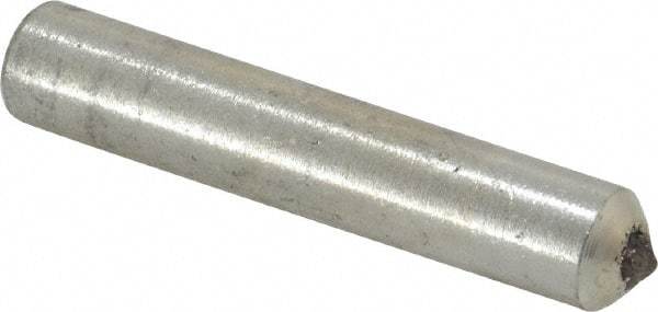 Norton - 1 Carat Single Point Diamond Dresser - 2" Long x 3/8" Shank Diam, 60° Included Angle - Makers Industrial Supply