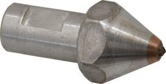 Norton - 1/3 Carat Single Point Diamond Dresser - 1-7/16" Long x 7/16" Shank Diam, 60° Included Angle - Makers Industrial Supply