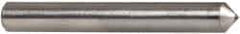 Norton - 1" Long x 1/8" Shank Diam Single Point Diamond Dresser - Convex Radius, 75° Included Angle - Makers Industrial Supply