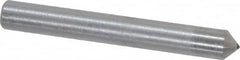 Norton - 1" Long x 1/8" Shank Diam Single Point Diamond Dresser - Convex Radius, 90° Included Angle - Makers Industrial Supply