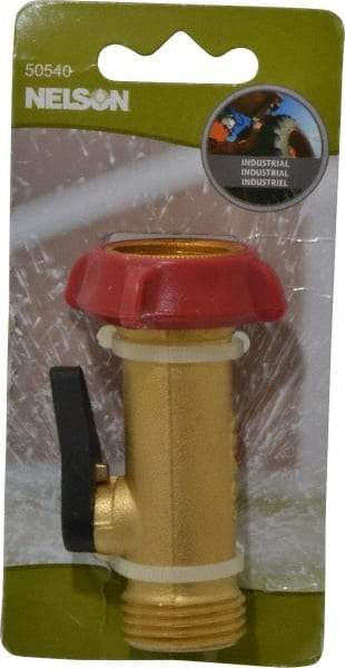 Nelson - Garden Hose Adapter - Brass - Makers Industrial Supply