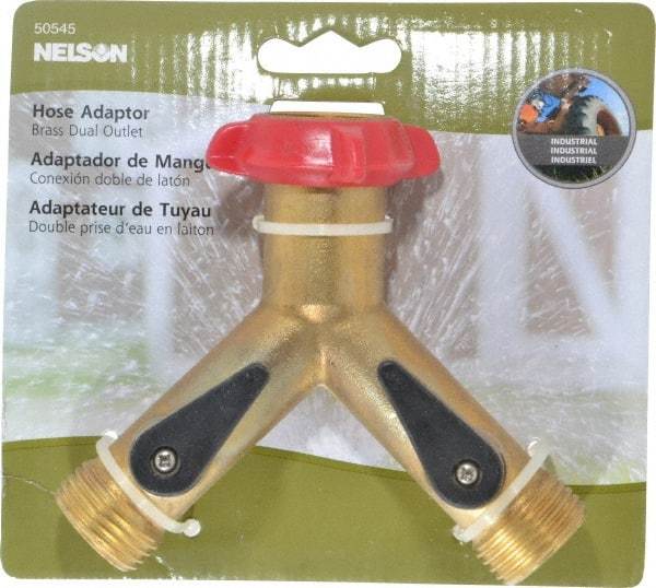 Nelson - Garden Hose Adapter - Brass - Makers Industrial Supply