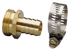 Nelson - 5/8 Garden Hose Fitting - Brass, Male Connector - Makers Industrial Supply