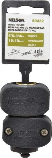 Nelson - 5/8 & 3/4 Garden Hose Fitting - Brass & Nylon - Makers Industrial Supply