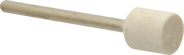 Divine Brothers - 3/8" Diam 1/8" Shank Diam Hard Density Cylinder Shaped Mounted Bob - Makers Industrial Supply