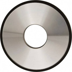 Made in USA - 4" Diam x 1-1/4" Hole x 1/4" Thick, N Hardness, 220 Grit Surface Grinding Wheel - Diamond, Type 1A1, Very Fine Grade - Makers Industrial Supply