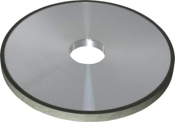 Made in USA - 6" Diam x 1-1/4" Hole x 3/8" Thick, N Hardness, 150 Grit Surface Grinding Wheel - Diamond, Type 1A1, Very Fine Grade - Makers Industrial Supply