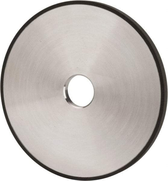 Made in USA - 7" Diam x 1-1/4" Hole x 3/8" Thick, N Hardness, 100 Grit Surface Grinding Wheel - Diamond, Type 1A1, Fine Grade - Makers Industrial Supply