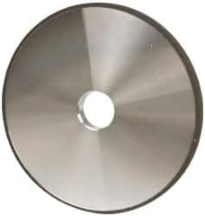 Made in USA - 7" Diam x 1-1/4" Hole x 1/2" Thick, N Hardness, 150 Grit Surface Grinding Wheel - Diamond, Type 1A1, Very Fine Grade - Makers Industrial Supply