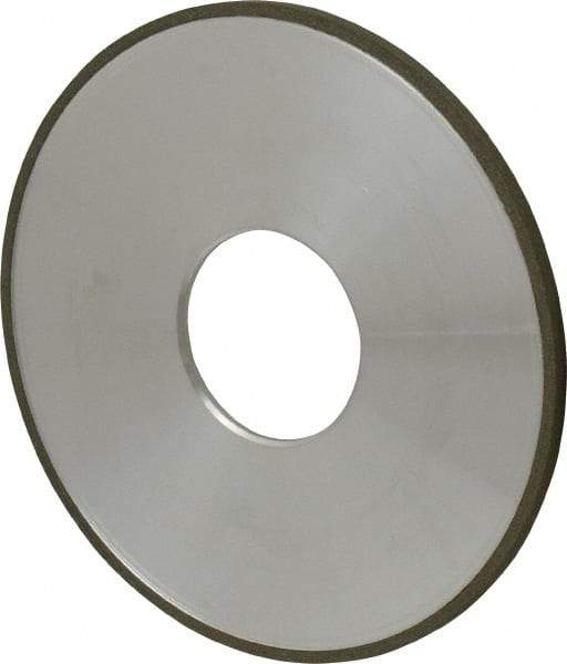 Made in USA - 4" Diam x 1-1/4" Hole x 1/8" Thick, N Hardness, 150 Grit Surface Grinding Wheel - Diamond, Type 1A1, Very Fine Grade - Makers Industrial Supply