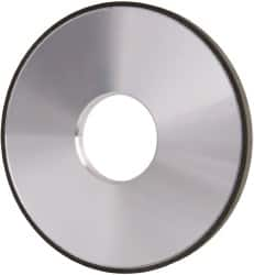 Made in USA - 4" Diam x 1-1/4" Hole x 1/4" Thick, N Hardness, 150 Grit Surface Grinding Wheel - Diamond, Type 1A1, Very Fine Grade - Makers Industrial Supply