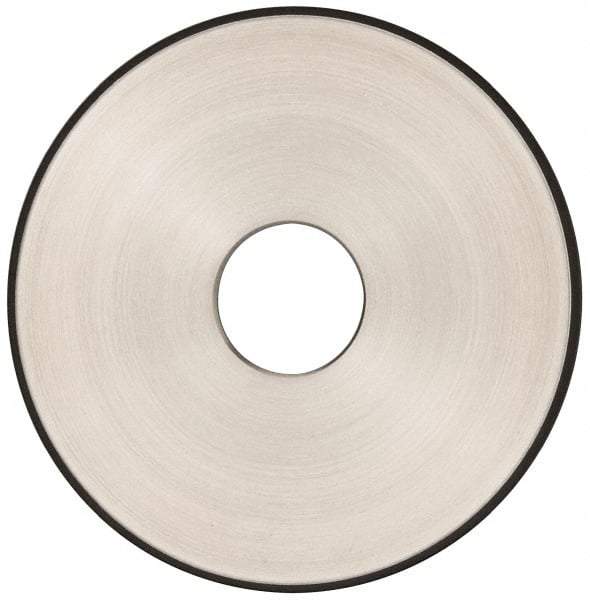 Made in USA - 5" Diam x 1-1/4" Hole x 1/8" Thick, N Hardness, 220 Grit Surface Grinding Wheel - Diamond, Type 1A1, Very Fine Grade - Makers Industrial Supply