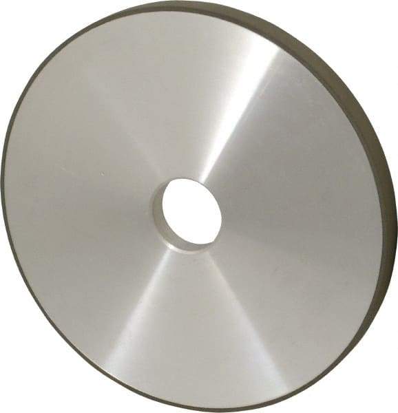 Made in USA - 7" Diam x 1-1/4" Hole x 1/2" Thick, N Hardness, 100 Grit Surface Grinding Wheel - Diamond, Type 1A1, Fine Grade - Makers Industrial Supply