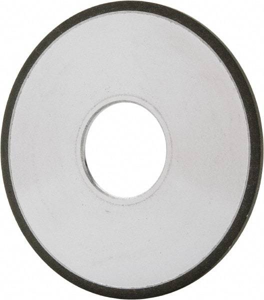 Made in USA - 4" Diam x 1-1/4" Hole x 1/8" Thick, N Hardness, 150 Grit Surface Grinding Wheel - Diamond, Type 1A1, Very Fine Grade - Makers Industrial Supply