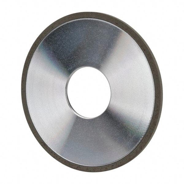 Made in USA - 4" Diam x 1-1/4" Hole x 1/8" Thick, N Hardness, 220 Grit Surface Grinding Wheel - Diamond, Type 1A1, Very Fine Grade - Makers Industrial Supply