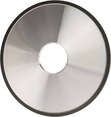 Made in USA - 5" Diam x 1-1/4" Hole x 1/8" Thick, N Hardness, 220 Grit Surface Grinding Wheel - Diamond, Type 1A1, Very Fine Grade - Makers Industrial Supply