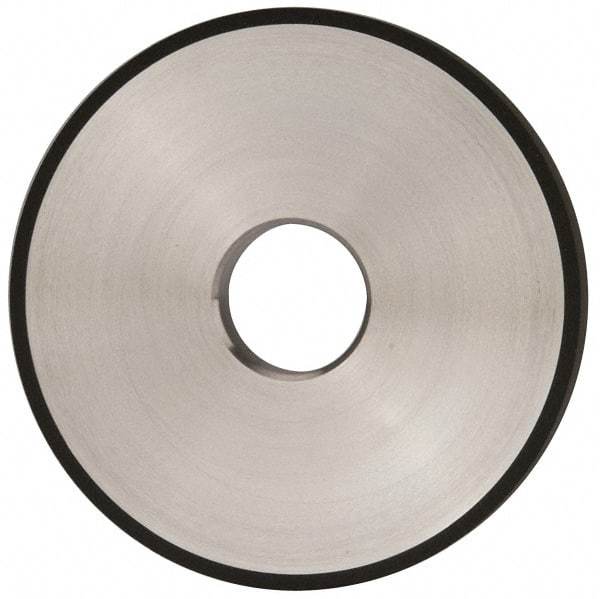 Made in USA - 5" Diam x 1-1/4" Hole x 1/2" Thick, N Hardness, 150 Grit Surface Grinding Wheel - Diamond, Type 1A1, Very Fine Grade - Makers Industrial Supply