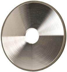 Made in USA - 6" Diam x 1-1/4" Hole x 1/4" Thick, N Hardness, 150 Grit Surface Grinding Wheel - Diamond, Type 1A1, Very Fine Grade - Makers Industrial Supply