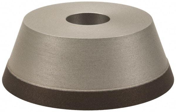 Made in USA - 5" Diam, 1-1/4" Hole Size, 1-3/4" Overall Thickness, 150 Grit, Type 11 Tool & Cutter Grinding Wheel - Very Fine Grade, Diamond - Makers Industrial Supply