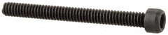 Value Collection - #0-80 UNF Hex Socket Drive, Socket Cap Screw - Alloy Steel, Black Oxide Finish, Fully Threaded, 5/8" Length Under Head - Makers Industrial Supply