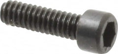 Value Collection - #2-56 UNC Hex Socket Drive, Socket Cap Screw - Alloy Steel, Black Oxide Finish, Fully Threaded, 5/16" Length Under Head - Makers Industrial Supply