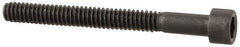 Value Collection - #2-56 UNC Hex Socket Drive, Socket Cap Screw - Alloy Steel, Black Oxide Finish, Partially Threaded, 7/8" Length Under Head - Makers Industrial Supply