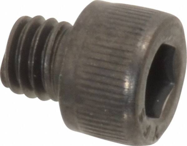 Value Collection - #10-32 UNF Hex Socket Drive, Socket Cap Screw - Alloy Steel, Black Oxide Finish, Fully Threaded, 3/16" Length Under Head - Makers Industrial Supply