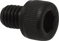 Value Collection - #10-32 UNF Hex Socket Drive, Socket Cap Screw - Alloy Steel, Black Oxide Finish, Fully Threaded, 1/4" Length Under Head - Makers Industrial Supply